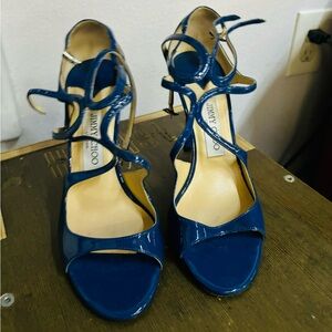 Blue Jimmy Choo’s Size 8 1/2 or 38 1/2